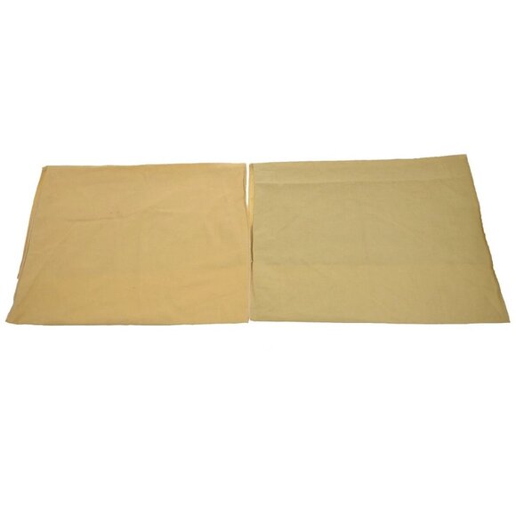 LOUIS VUITTON Logo 10 Set Dust Bag Drawstring Canvas Cotton Beige Brown - Picture 4 of 16